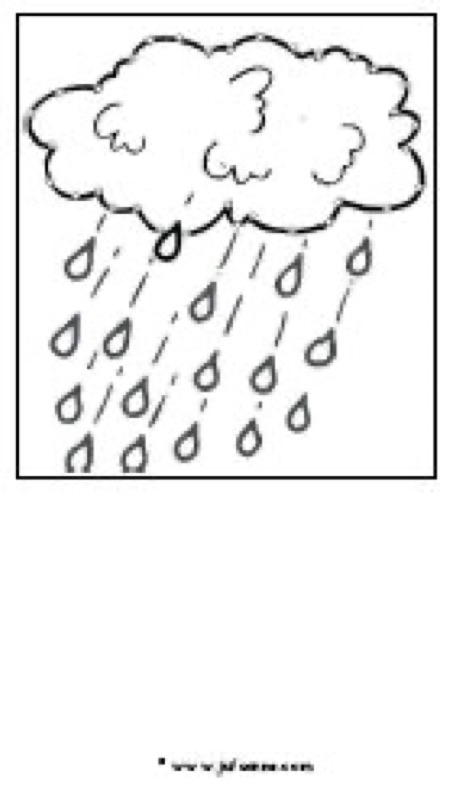 Voorbeeld van Borduurkaart wolk