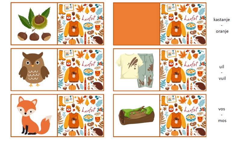 Voorbeeld van Herfstmemory