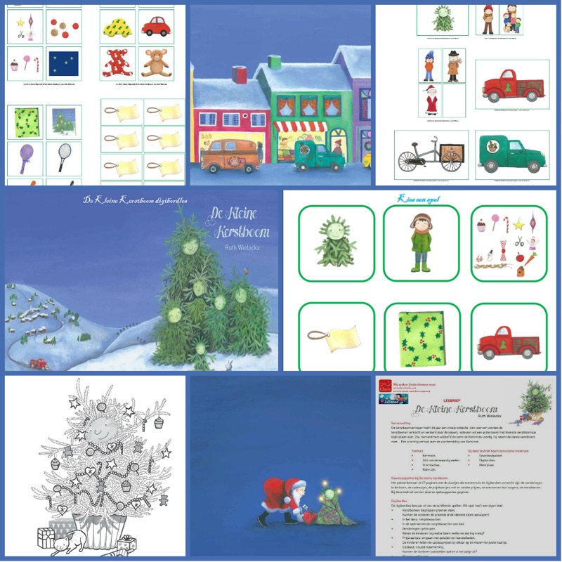 Voorbeeld van De Kleine Kerstboom: lesmateriaal bij het prentenboek