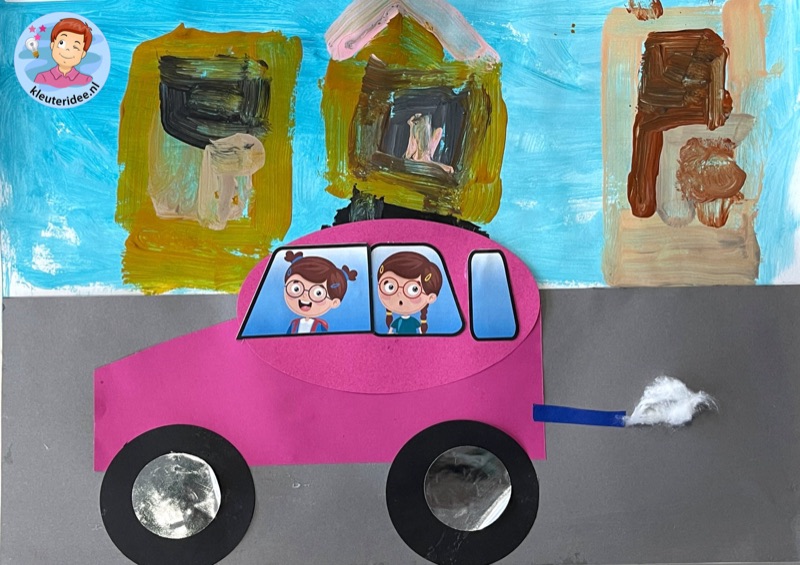 Voorbeeld van Autocollage