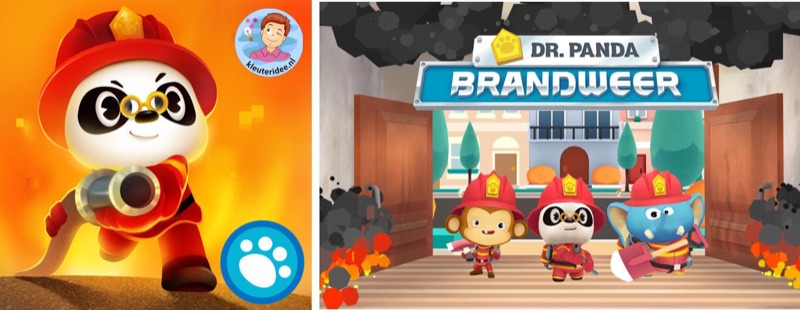 Voorbeeld van Dr. Panda brandweer app