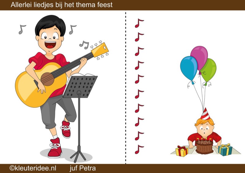 Voorbeeld van Interactieve liedlijst feest