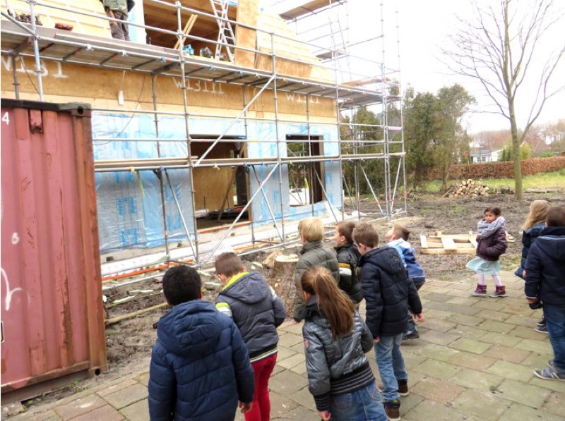 Voorbeeld van Excursie naar een bouwwerf