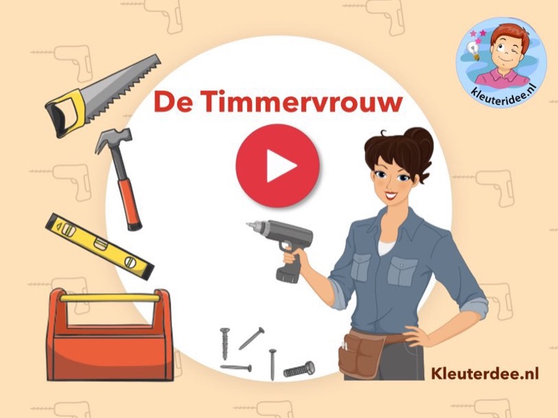 Voorbeeld van TinyTap-spellen wij bouwen een huis