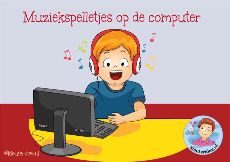 Voorbeeld van Interactieve muziekspelletjes