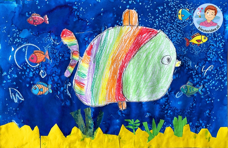 Voorbeeld van Onderwatercollage