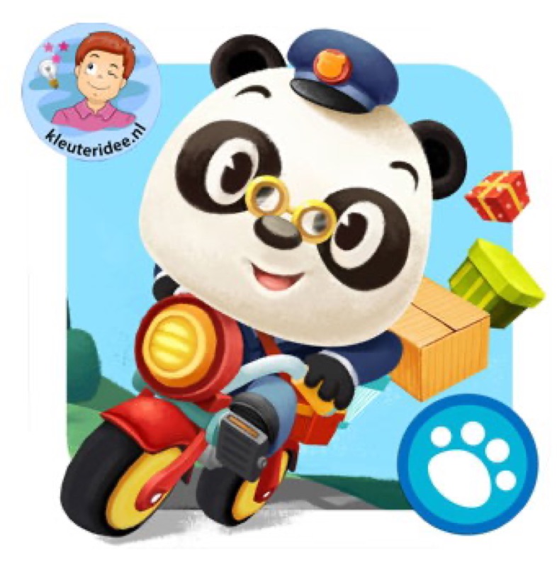 Voorbeeld van App Dr. Panda's Postbode