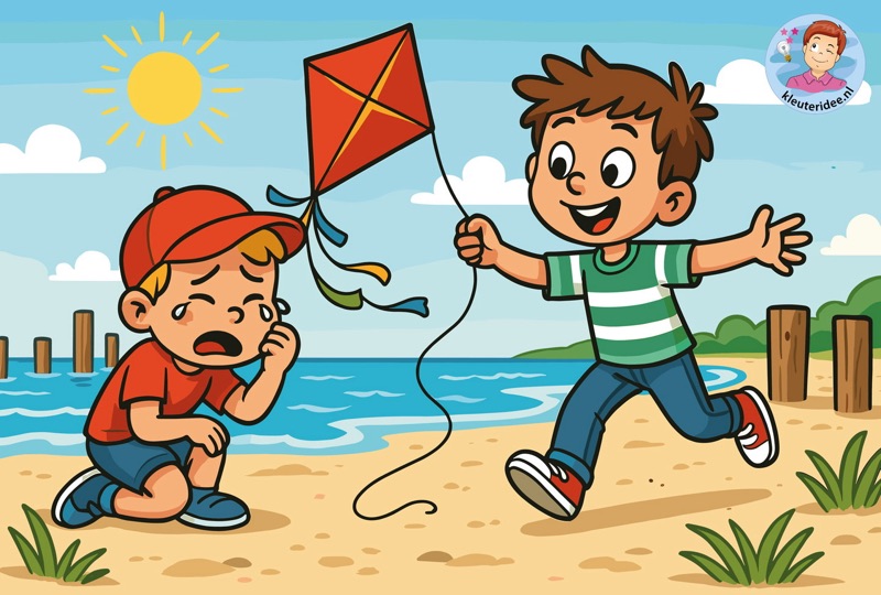 Voorbeeld van Beweegverhaal Timo in de zomer