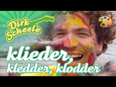 Voorbeeld van Verflied: Klieder, Kledder, Klodder – Dirk Scheele
