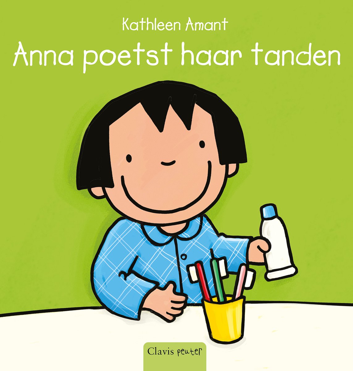 Voorbeeld van Prentenboek: Anna poetst haar tanden – Kathleen Amant