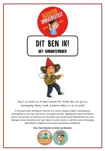 Voorbeeld van Knutsel: Levensgrote Omtrek van Elkaar Tekenen op Behangpapier