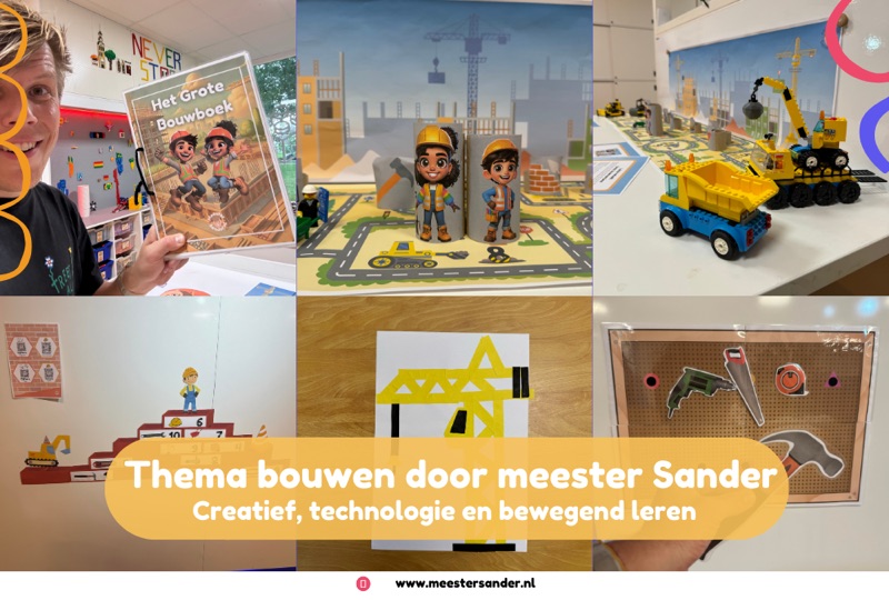 Voorbeeld van Bewegend leren video's thema bouwen