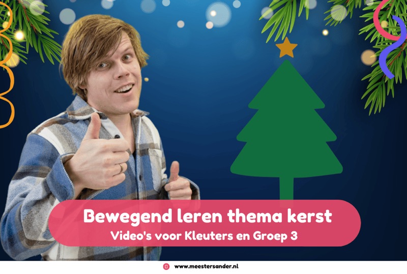 Voorbeeld van Bewegend leren video's thema kerst