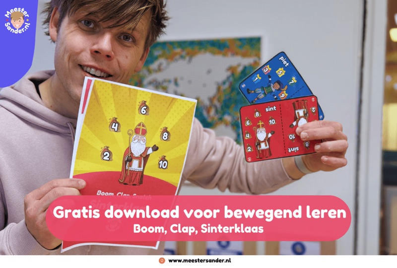 Voorbeeld van Boom Clap Sinterklaas