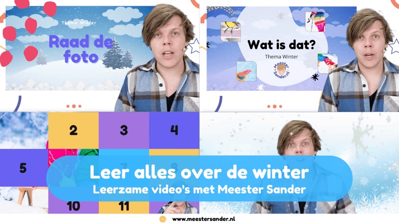 Voorbeeld van Video woordenschat winter