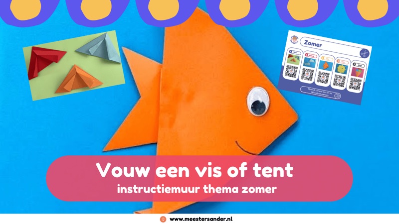 Voorbeeld van Vis vouwen instructievideo