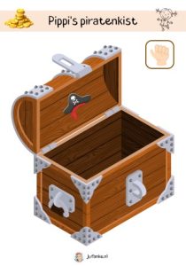 Voorbeeld van Klei- & Fijne Motoriek: Pippi's Piratenkist Kleikaarten