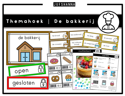 Voorbeeld van Themahoek: de bakkerij