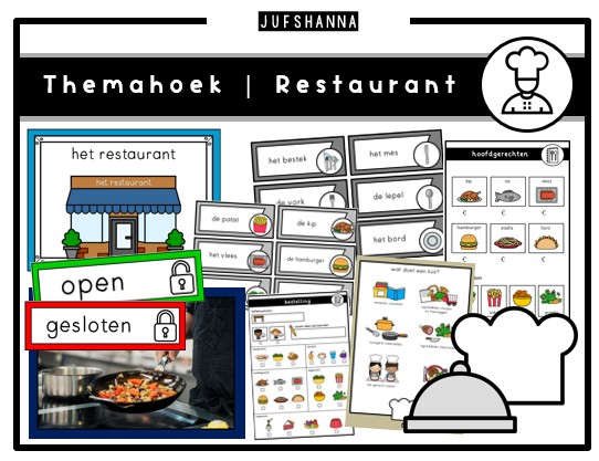 Voorbeeld van Themahoek: het restaurant