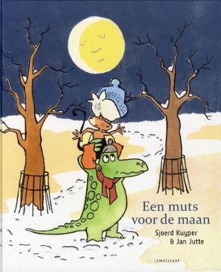 Voorbeeld van Prentenboek: Een muts voor de maan (Sjoerd Kuyper & Jan Jutte)