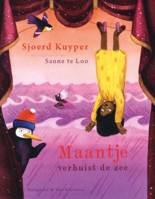 Voorbeeld van Prentenboek: Maantje verhuist de zee