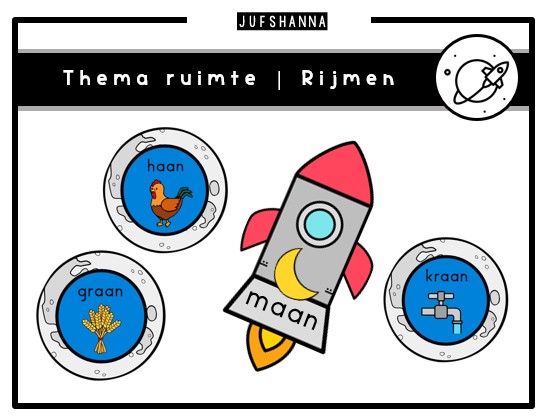 Voorbeeld van Rijmen met raketten