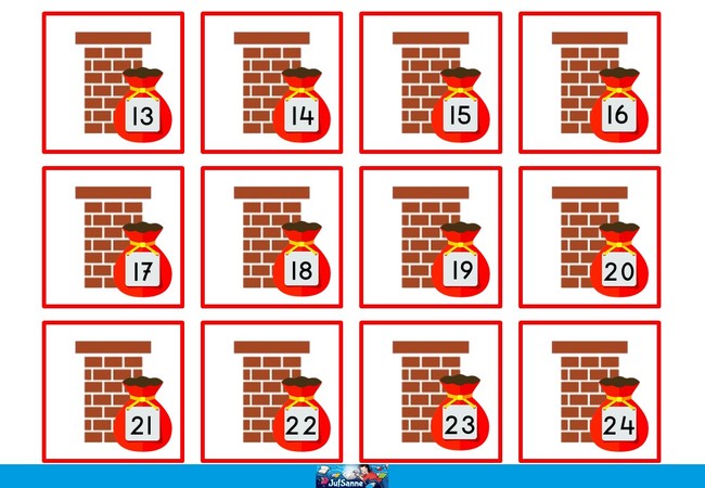 Voorbeeld van Werkblad: De Sinterklaas Getallenlijn & Pepernoten Tellen