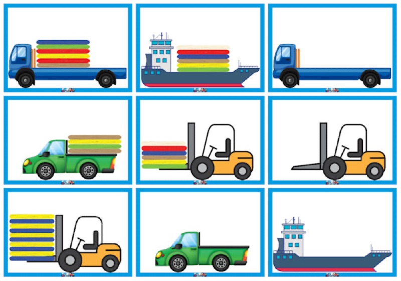 Voorbeeld van Vervoer lading