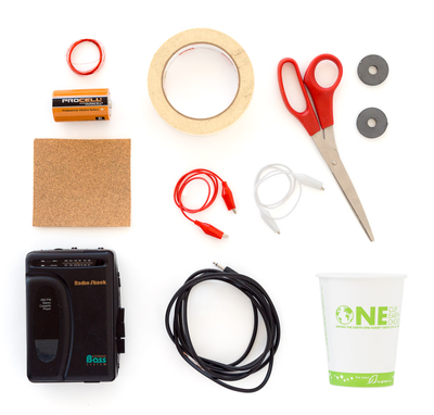 Elektromagnetische Speaker: Koperdraad, Magneten & Geluidsgolven — afbeelding 3