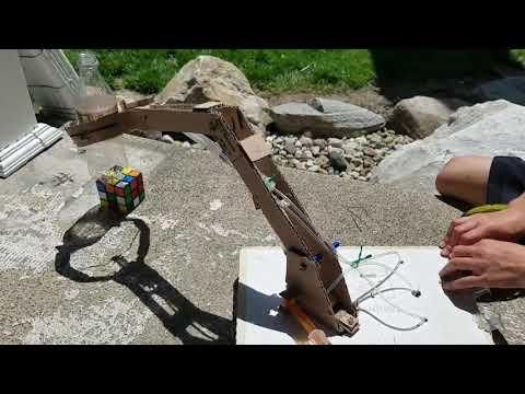 Hydraulische Grijparm met Injectiespuiten & Waterdruk — afbeelding 6