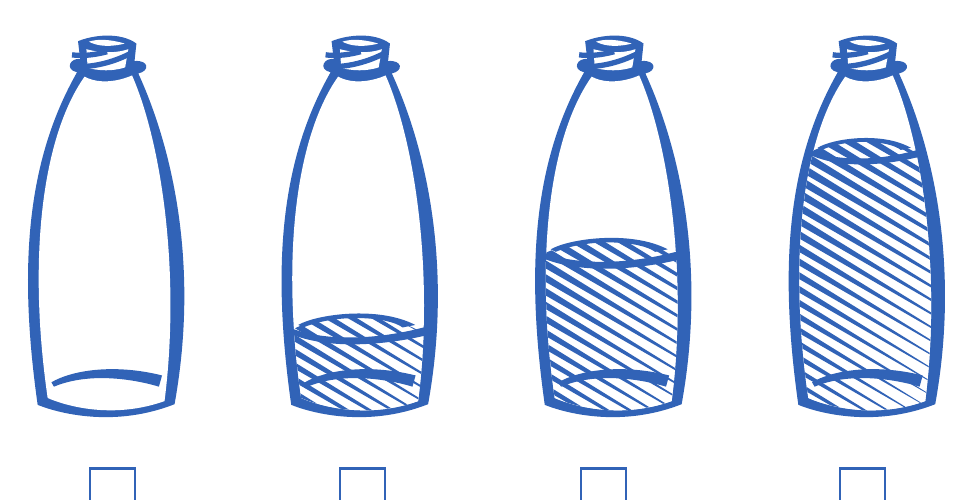 Maak geluid met een fles