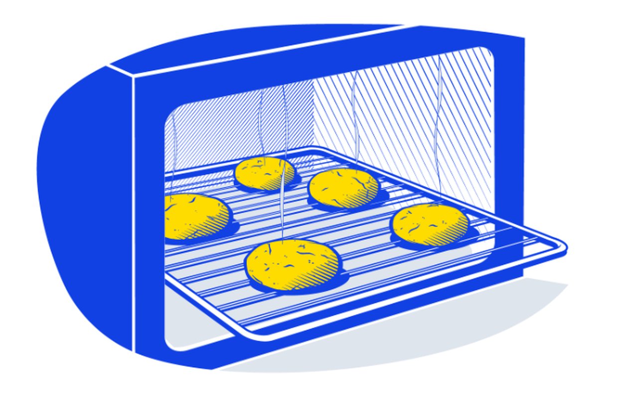 Maak een ovenwant