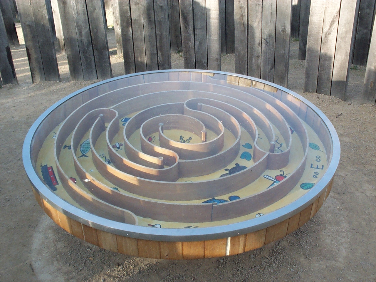 Kogel-Doolhof met Dubbele Kantelas (Gimbal Balansbord)