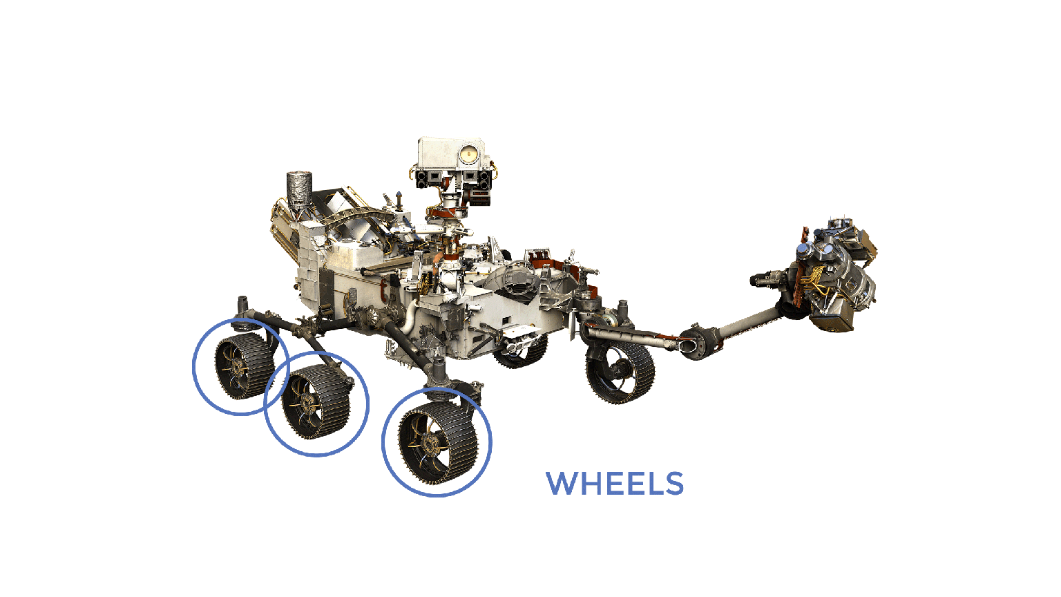 Mars Rover Rocker-Bogie Wielophanging (Robotica) — afbeelding 2