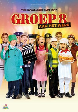 Groep 8 aan het werk