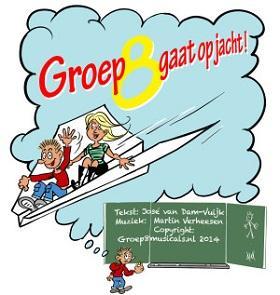 Groep 8 gaat op jacht