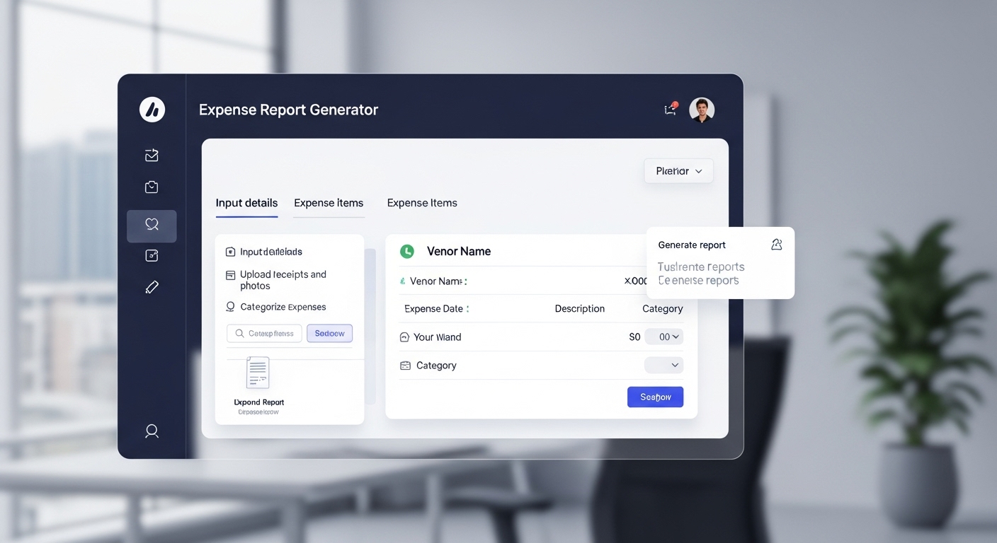 AI Expense Report Generator