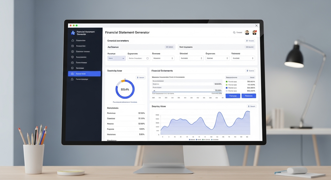 AI Financial Statement Generator
