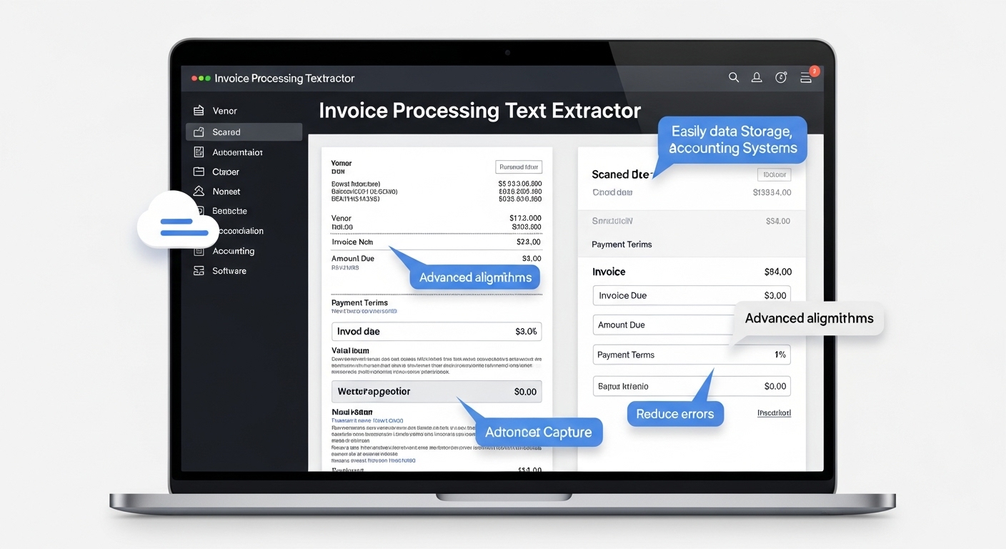 Invoice Processing Text Extractor