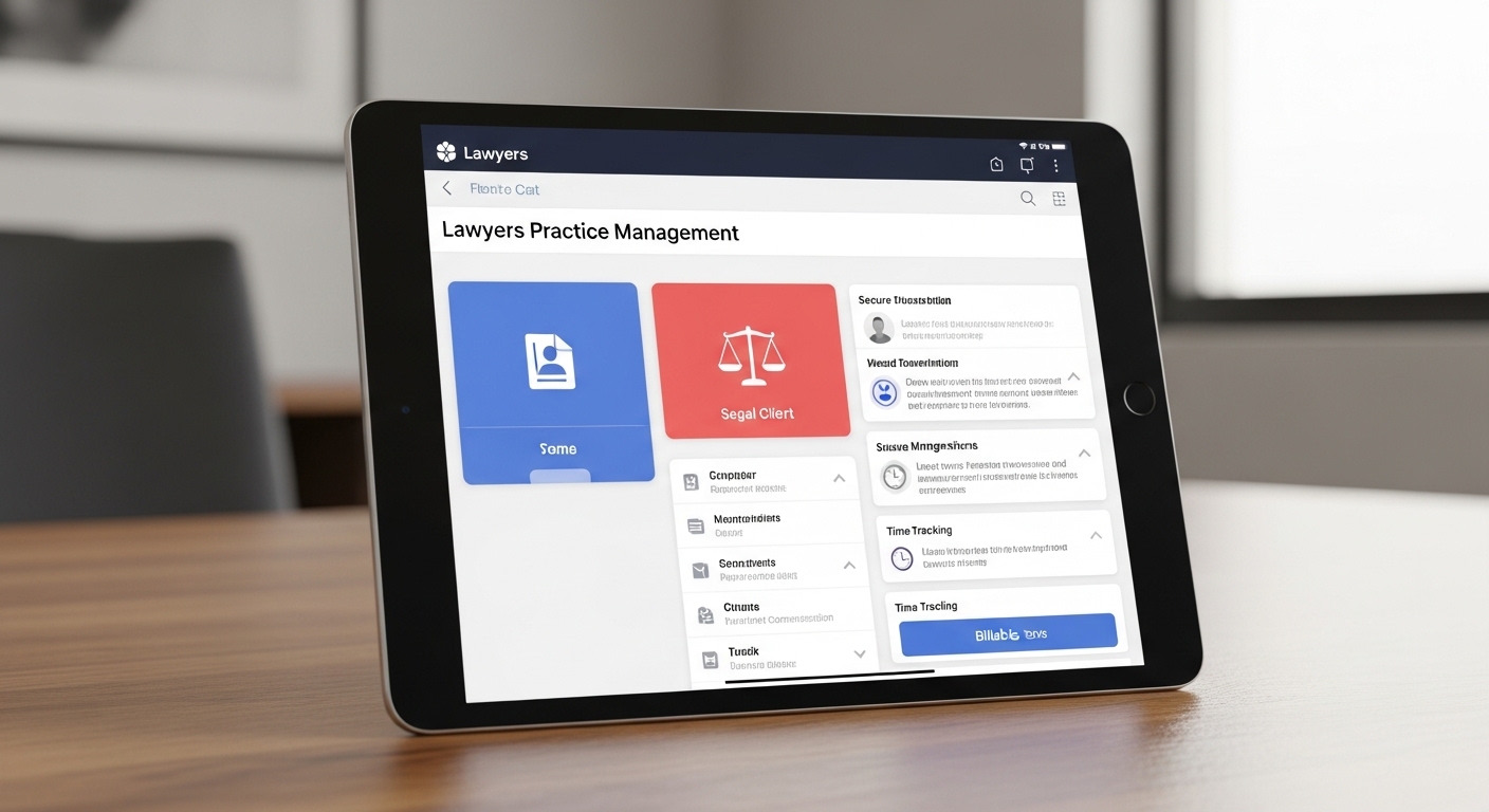 Lawyers Practice Management App