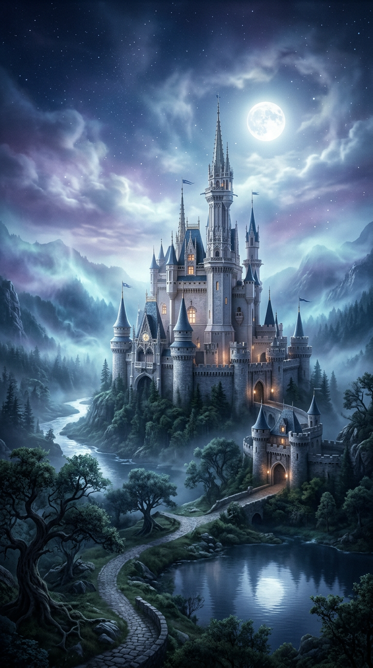 Illustration of castle as a dream symbol