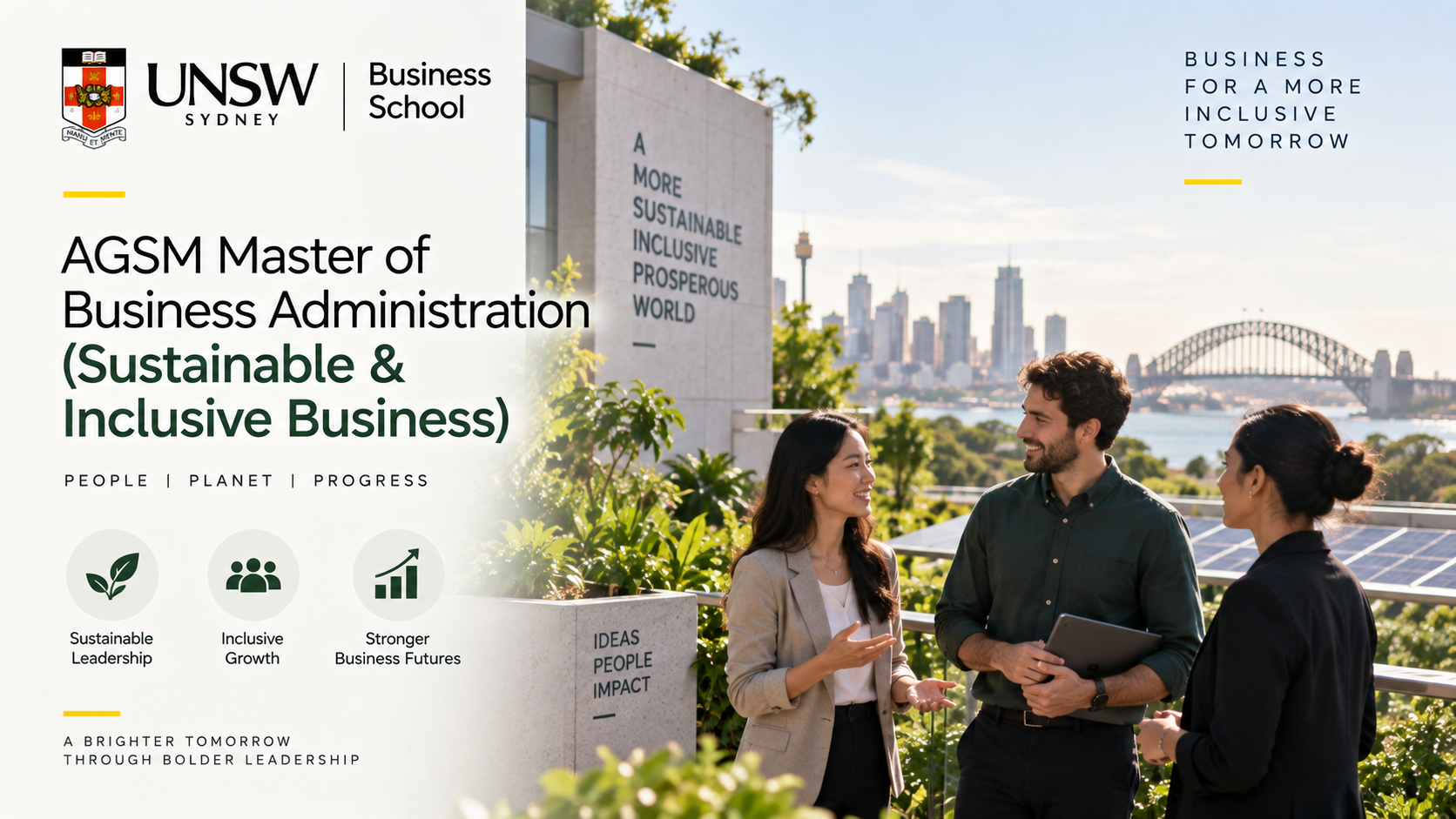 AGSM Master of Business Administration (Sustainable & Inclusive Business)-Logo