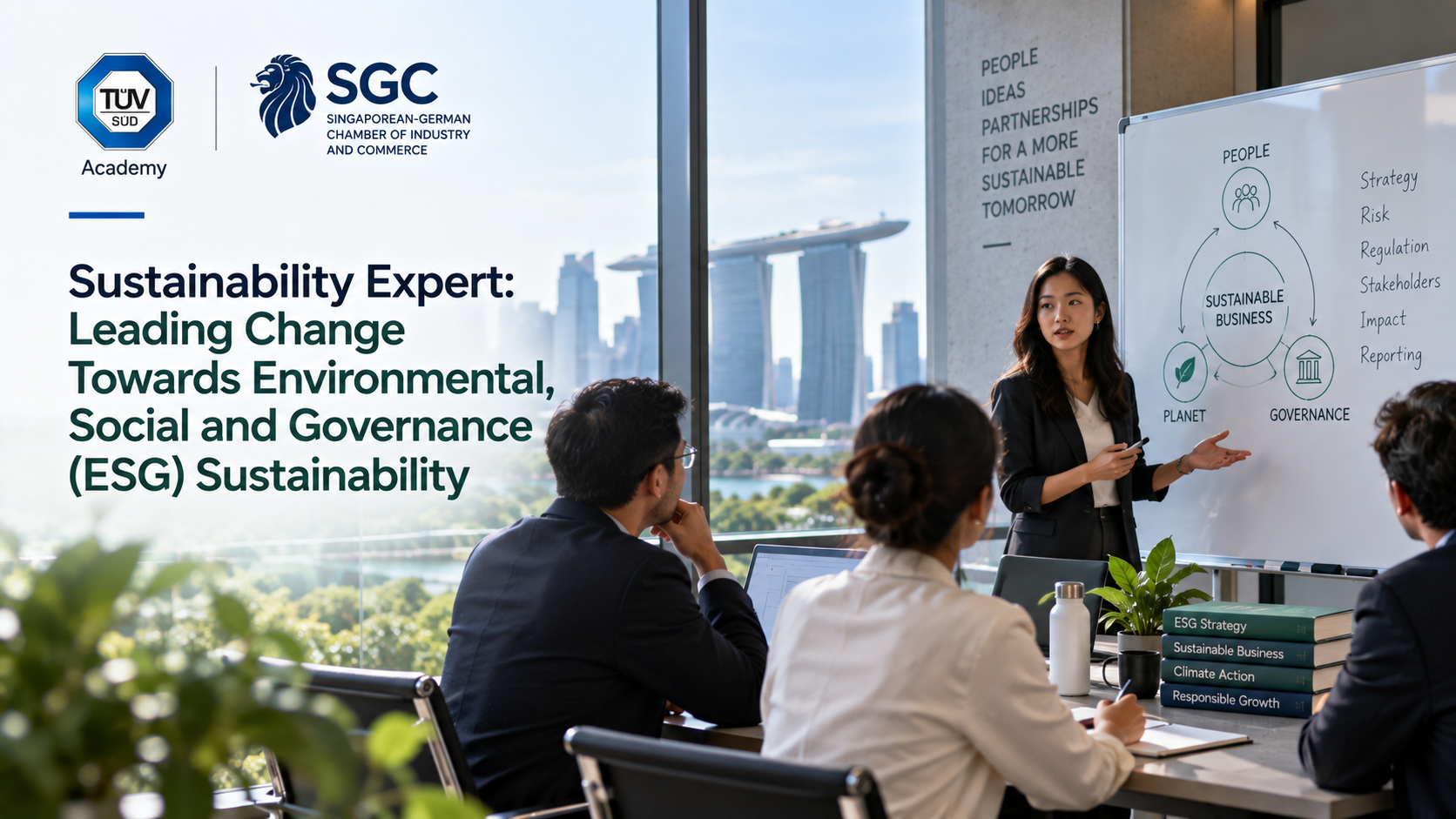 Sustainability Expert: Leading Change Towards Environmental, Social and Governance (ESG) Sustainability-Logo