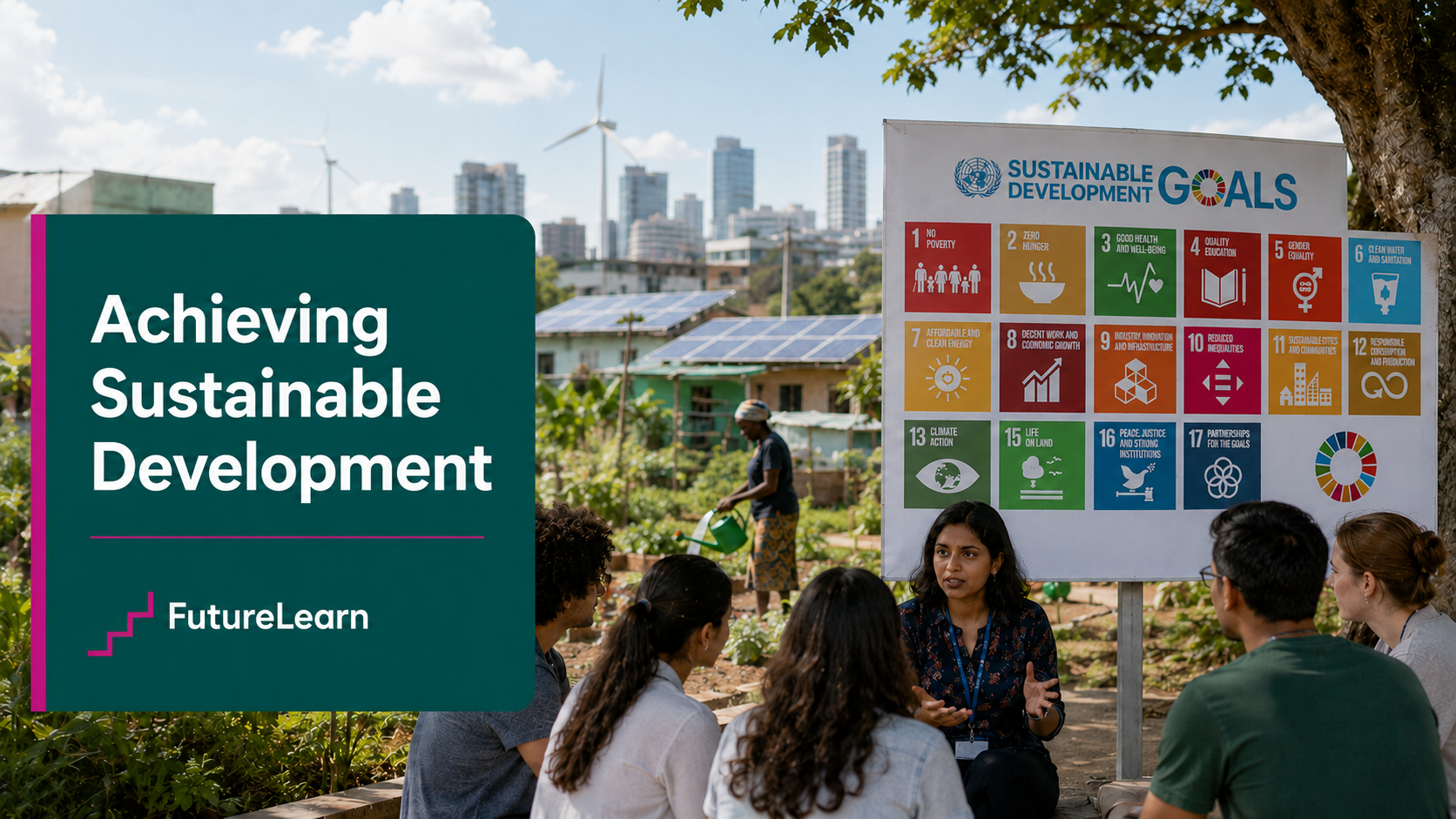 Achieving Sustainable Development-Logo