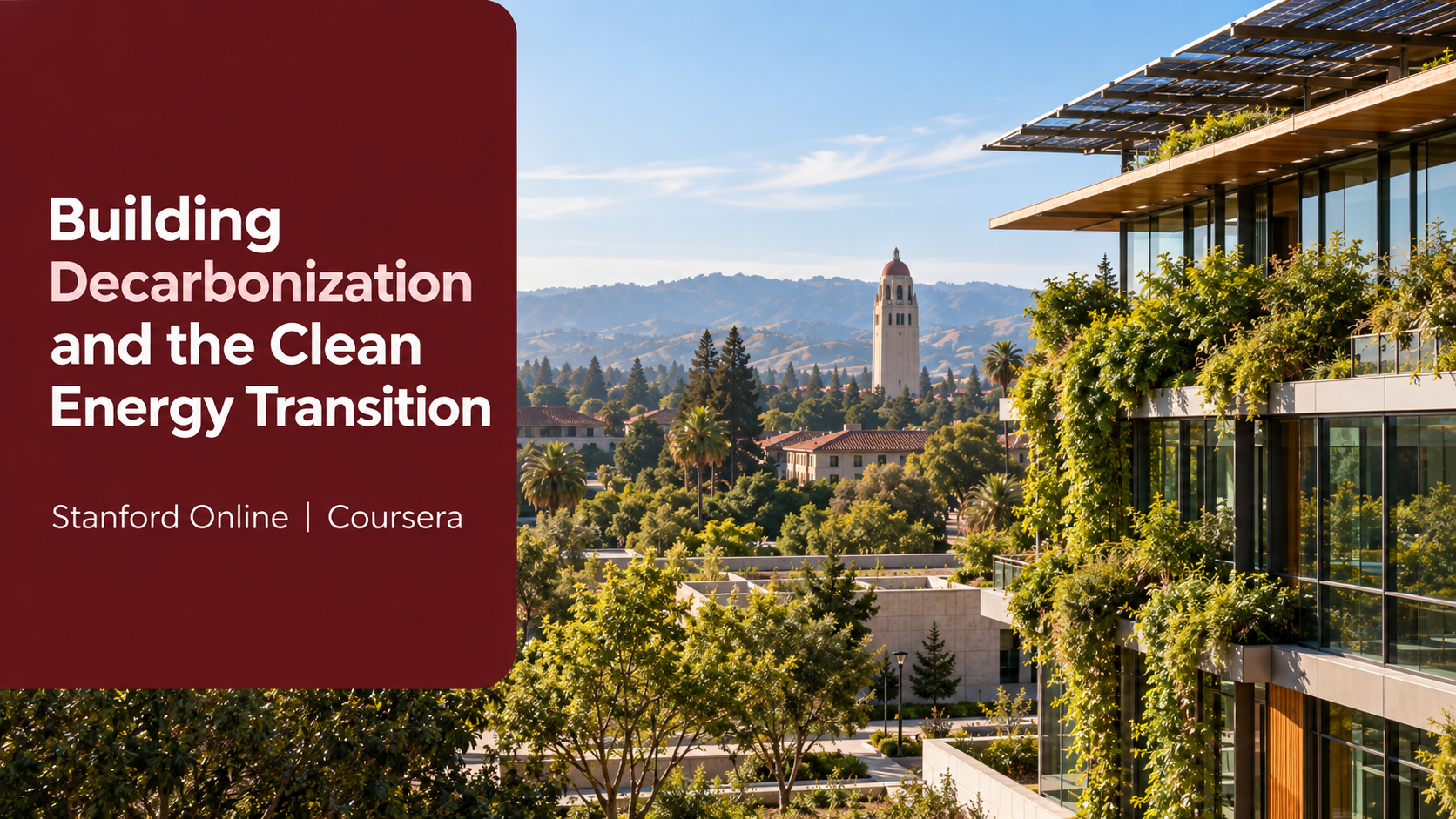 Building Decarbonization and the Clean Energy Transition-Logo