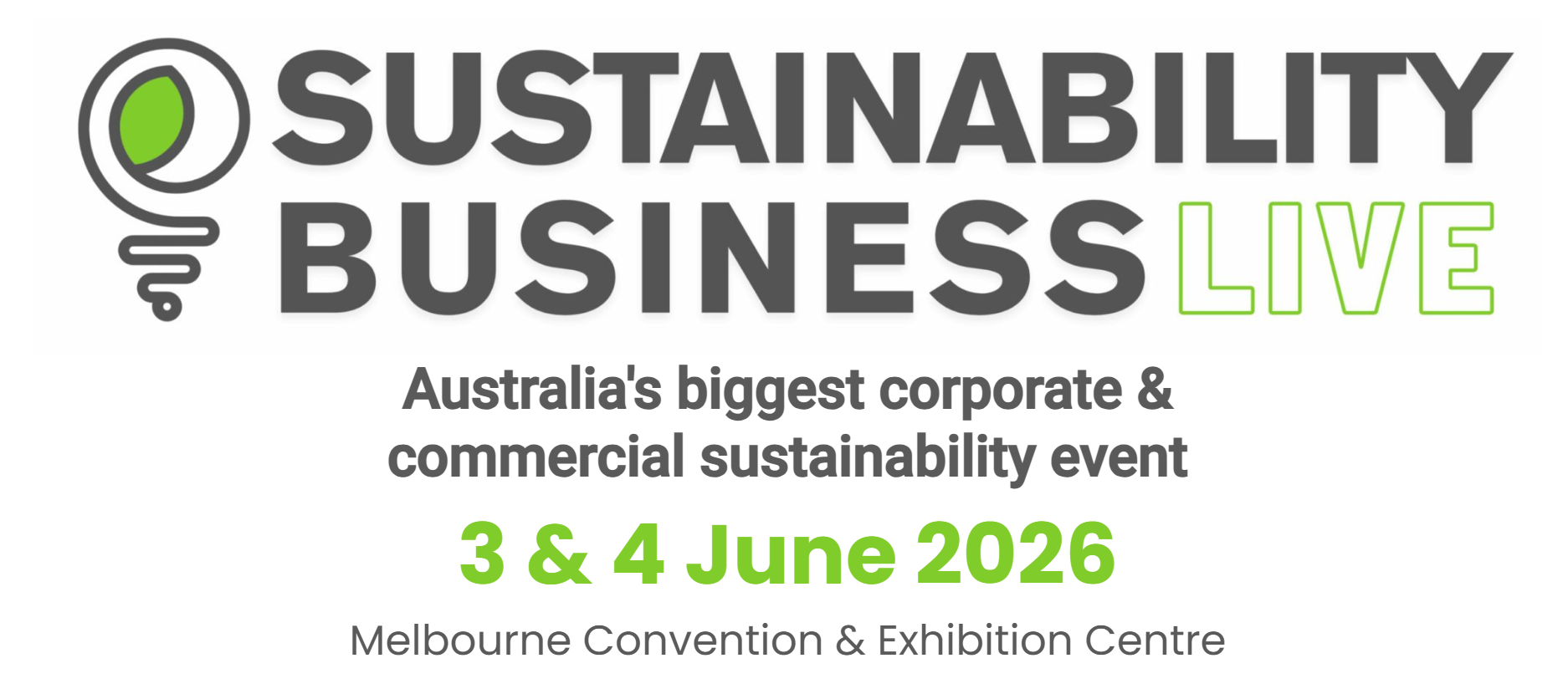 Sustainability Business Live 2026-Logo