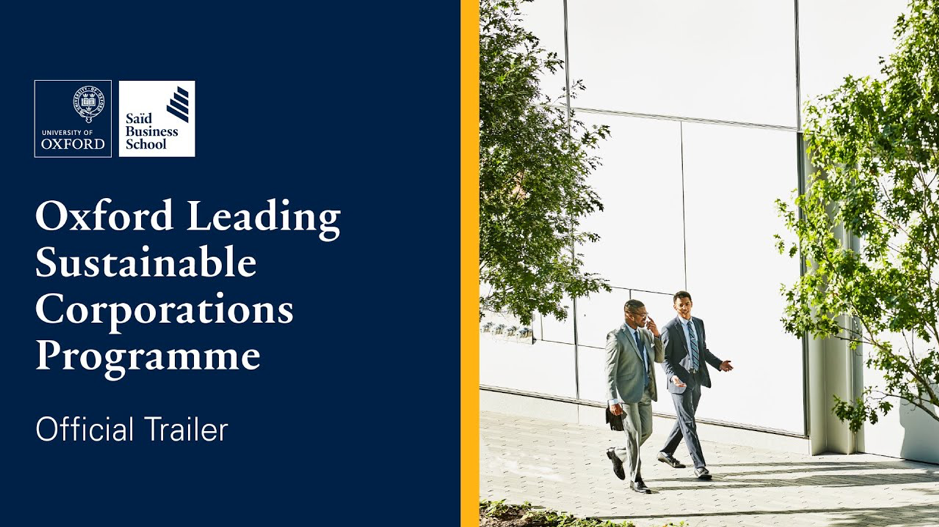 Oxford - Leading Sustainable Corporations Programme-Logo