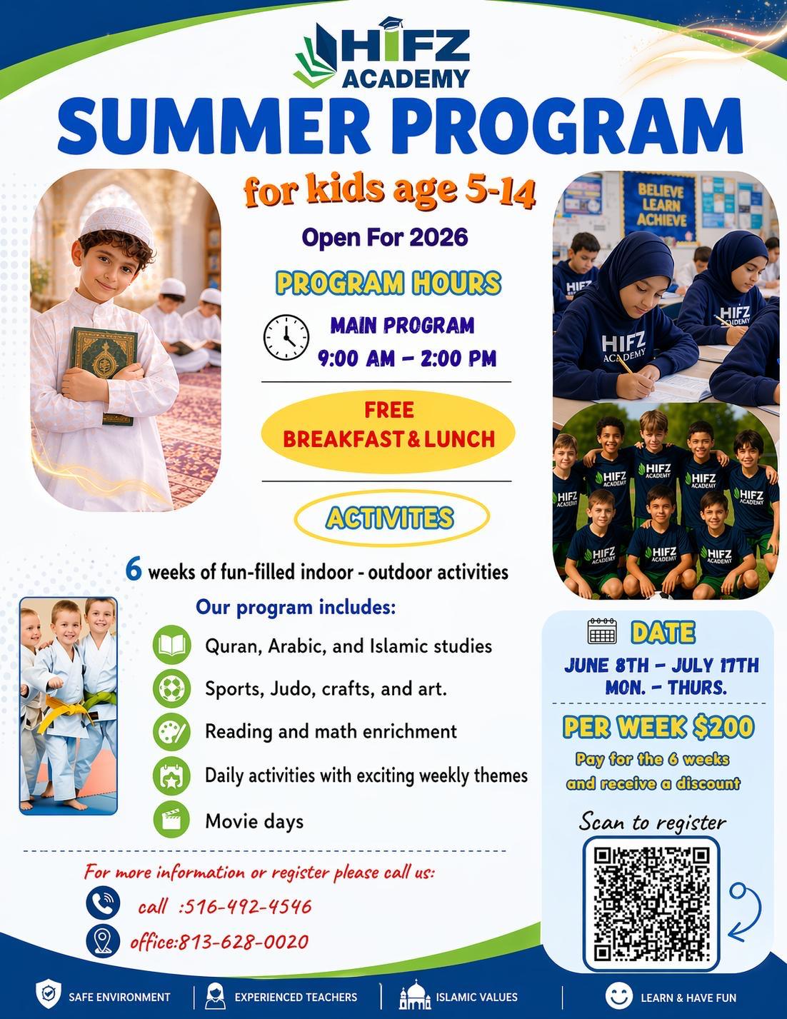 HIFZ Academy | Summer Program