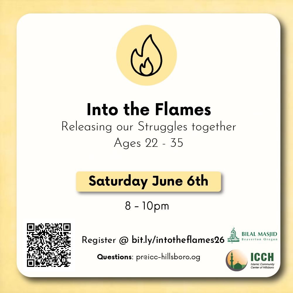 ICCH YP Social - Into the Flames: Releasing Our Struggles Together