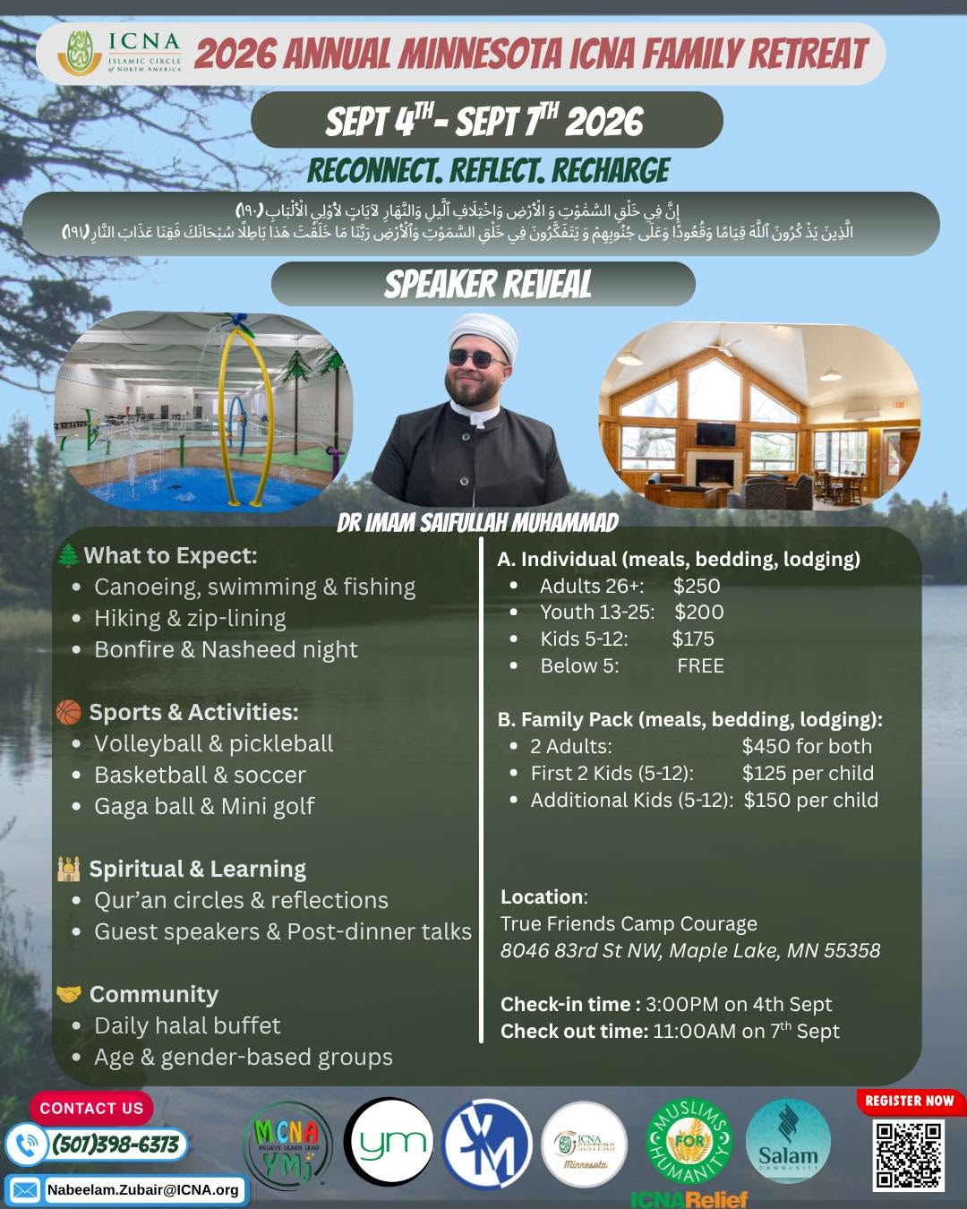 2026 Annual Minnesota ICNA Family Retreat